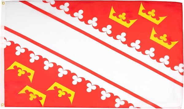AZ FLAG - Drapeau Corse - 90x60 cm - Drapeau Province Corse 100% Polyester Avec Oeillets Métalliques Intégrés - Pavillon 50 g - 5