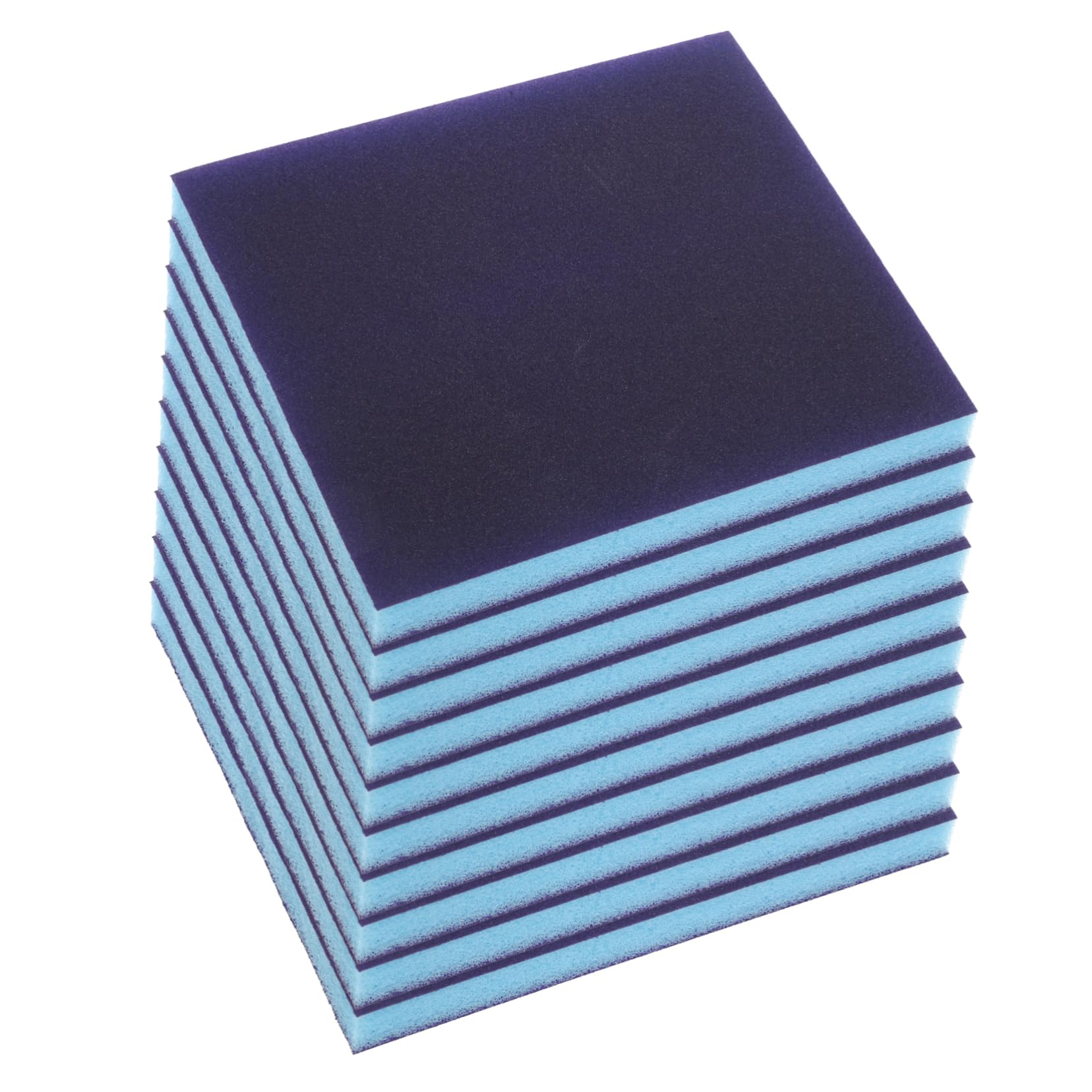 NAMOARLY Sandpaper Block 10pcs Soft Sponge Pads for Wet/Dry Sanding Suitable for Wood Metal Furniture Drywall