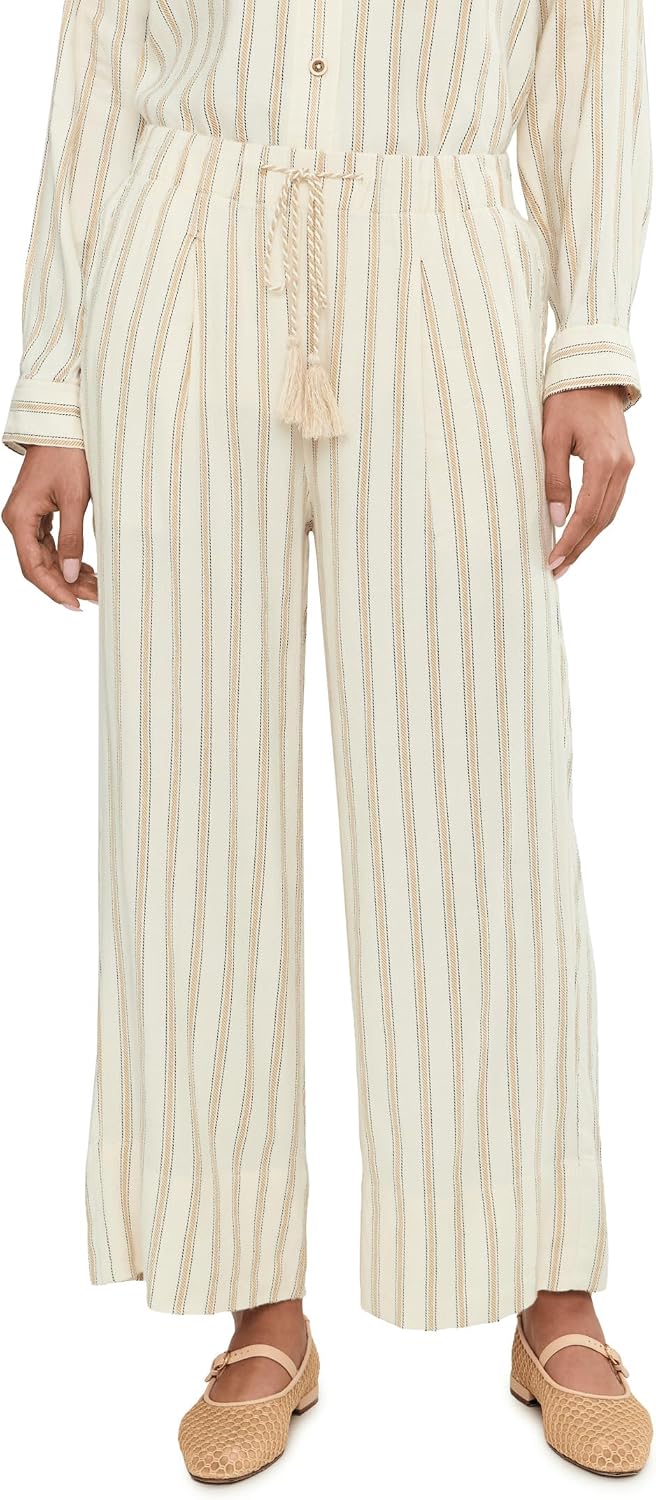 Liverpool Los Angeles Women's Mid-Rise Pull-On Wide Leg Crop Trouser, 26" Inseam
