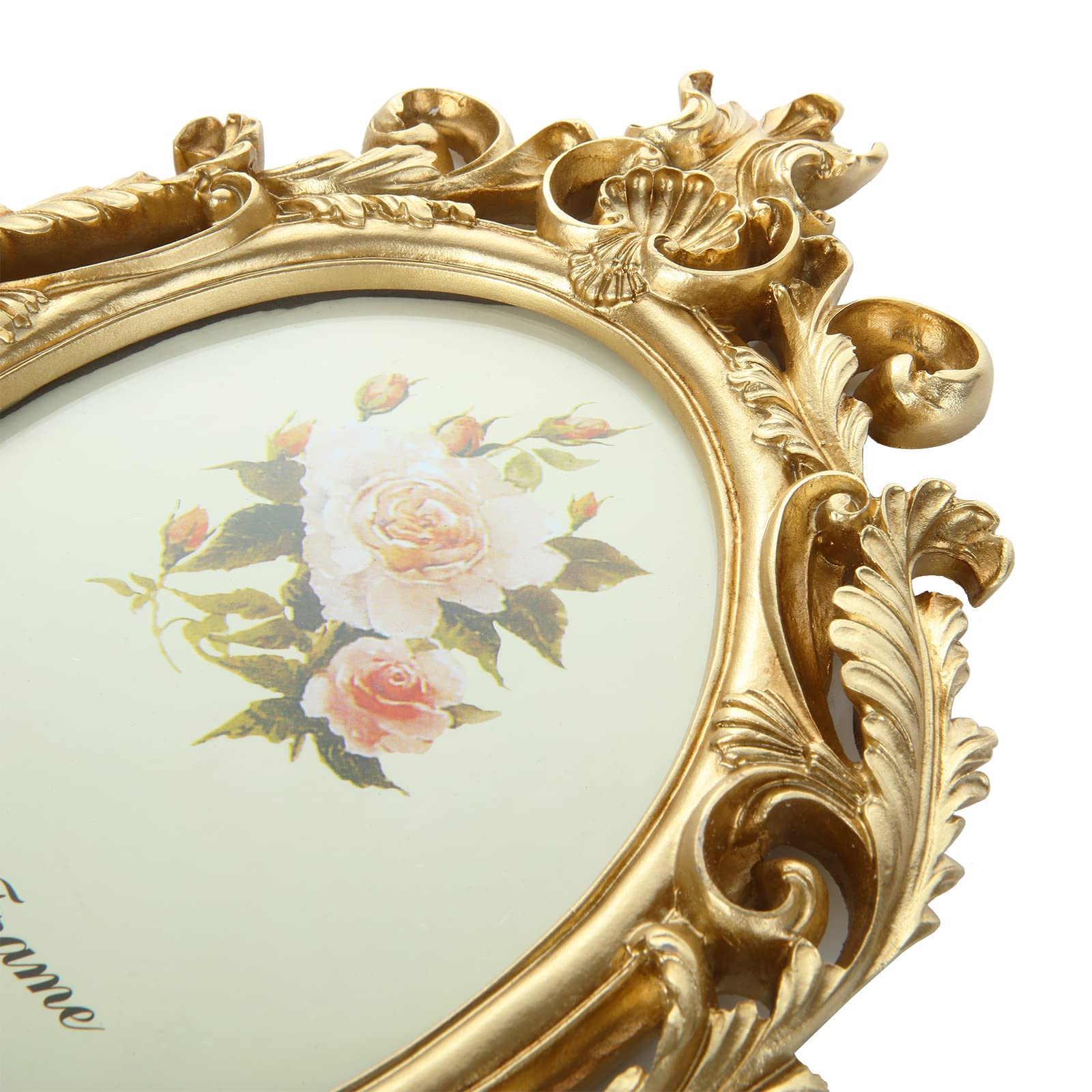 ANTIQUE＊/アンティーク＊　　☆絵画★　楕円形フレーム Amazon.co.jp: 額縁 楕円形の額縁アンティークフォトフレームの表示と