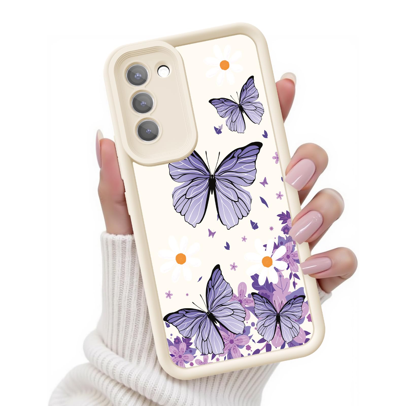 Coque Samsung S21 Plus papillon antichoc évite les rayures - 8