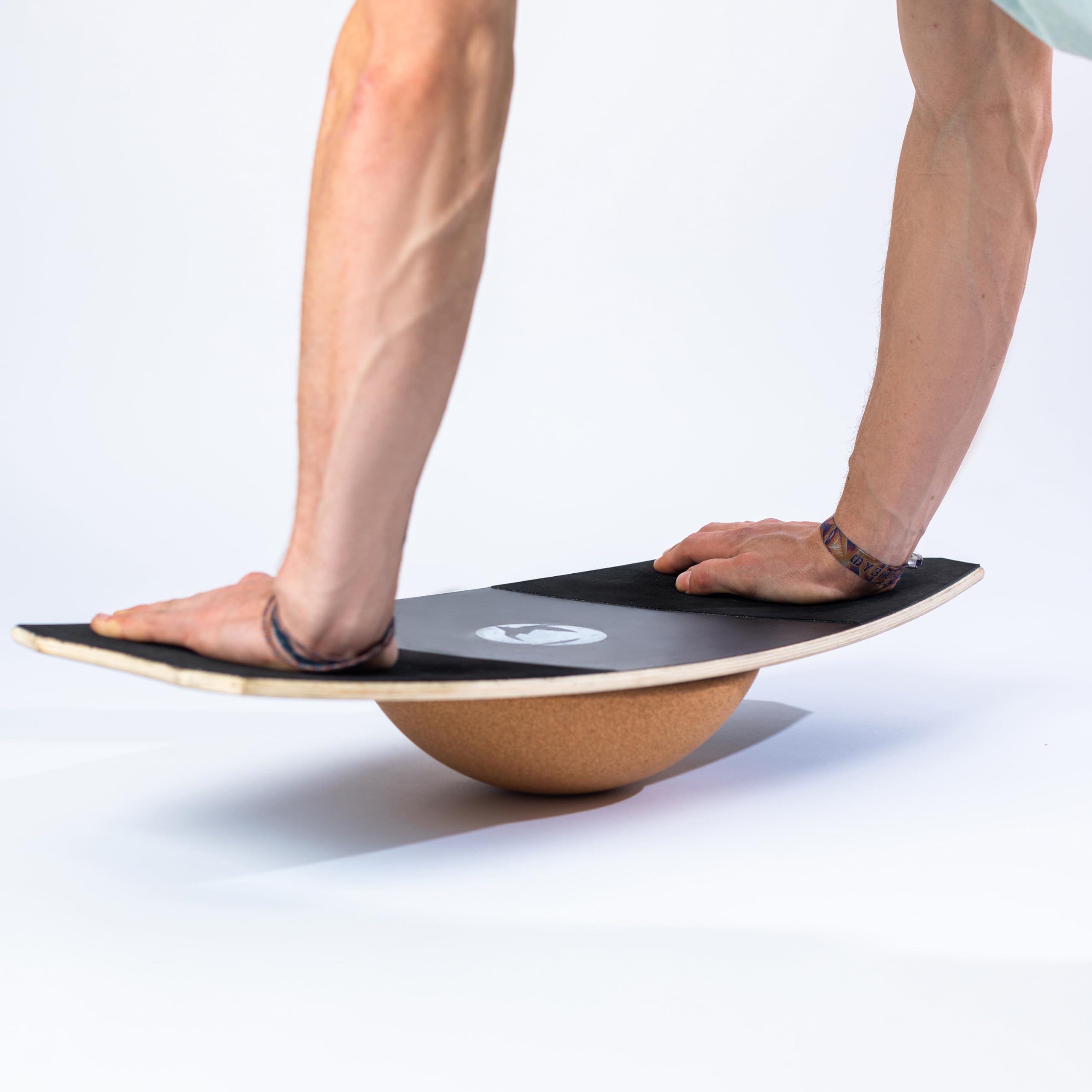 Premium Kork-Halbkugel aus Portugal – Nachhaltiger Balance-Trainer für Fitness, Yoga & Reha – Ideales Zubehör für Balance Boards (Indoor & Outdoor)