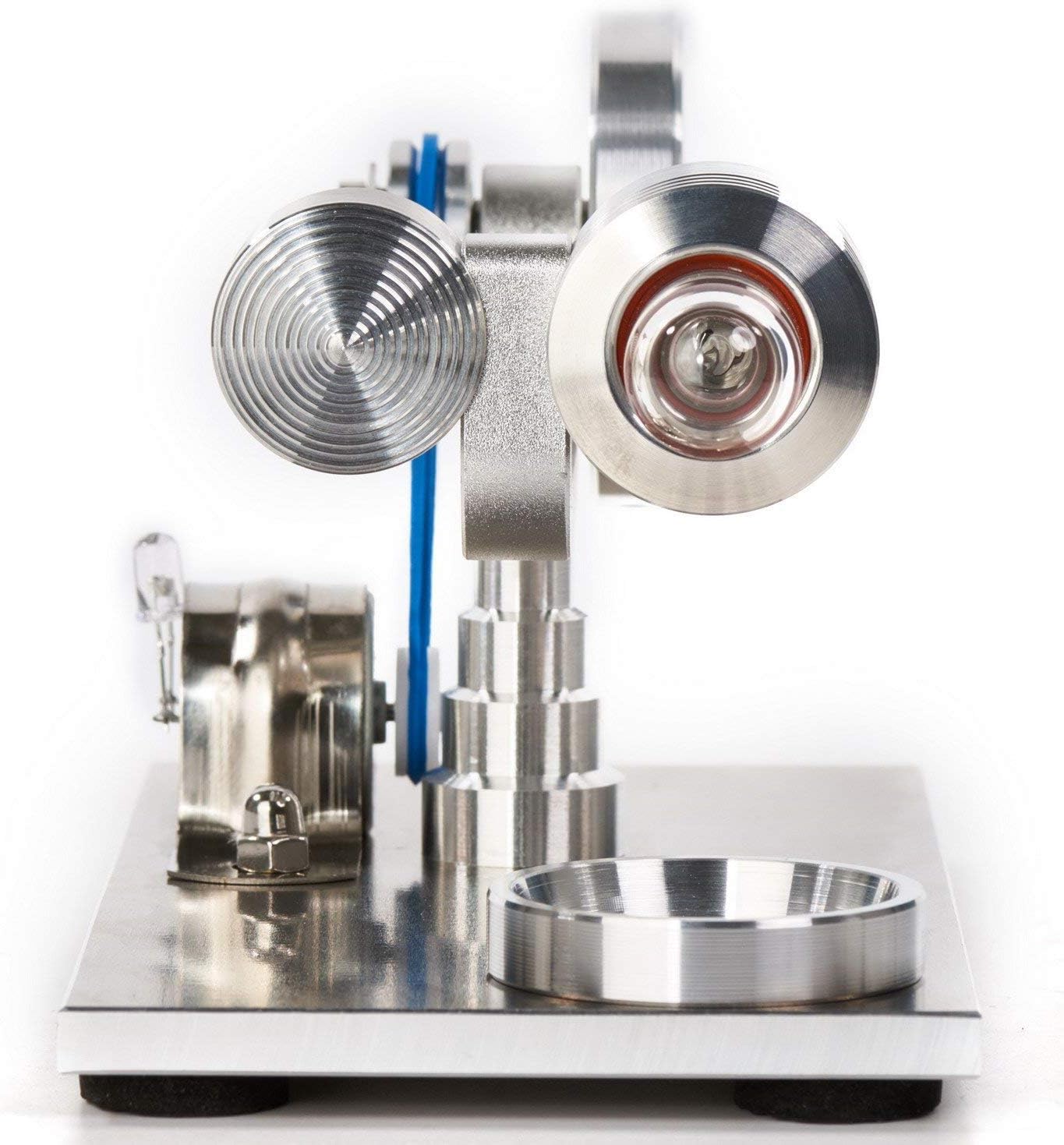 Sunnytech Hot Air Stirling Engine Motor Model Solar Magnetic Levitation Model Levitating Mendocino Motor Educational Model SC010-ST41