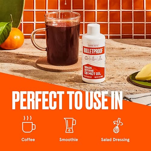 Miniatura 5 de Bulletproof Cerebro Octane Petróleo3oz 100 puro aceite de coco
