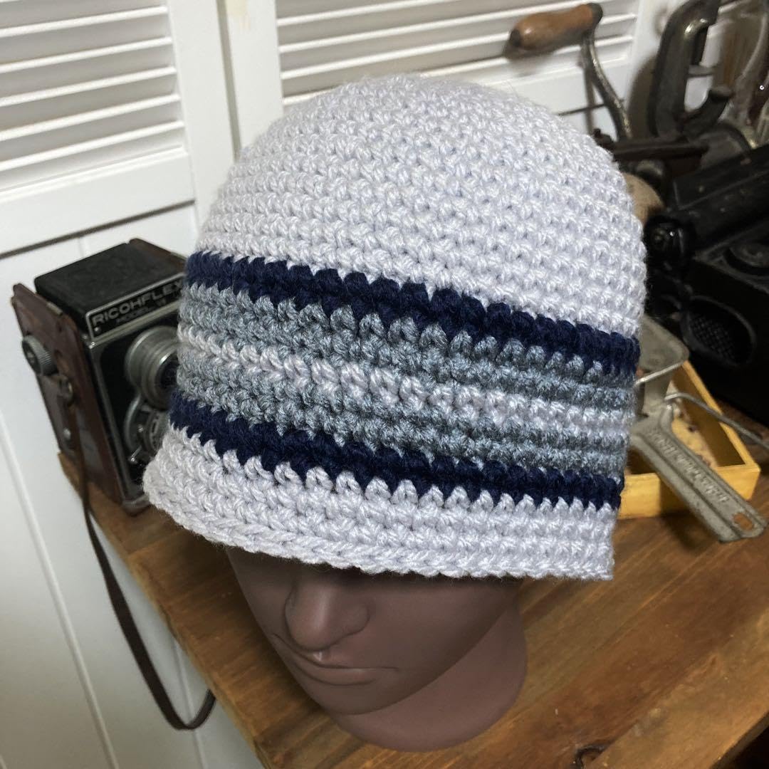 コットンニットハット クロシェハット クラッシャーハット ベルハット 