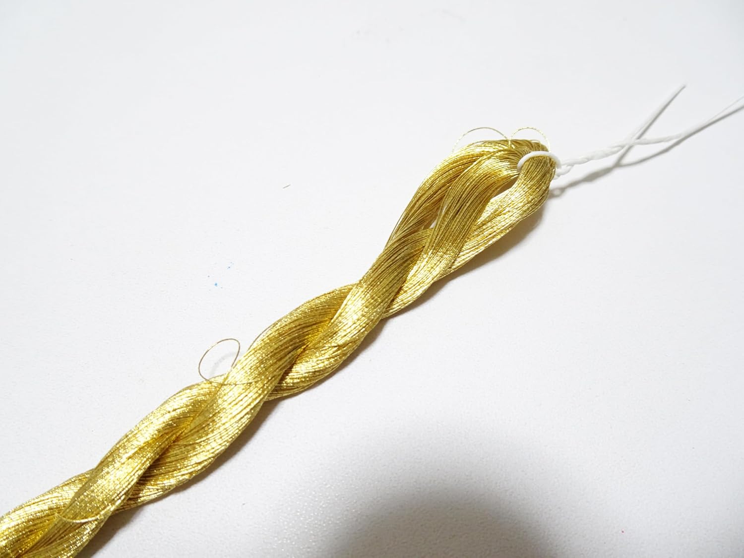 Special Price! Japanese Vintage Rare Superb 24K Gold Leaf Thread 109yard Embroidery 2 Thickness 0.24mm