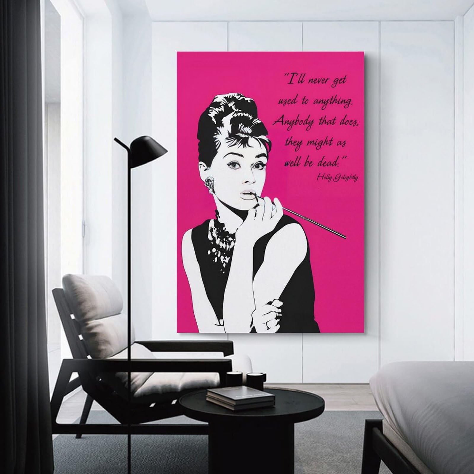 壁掛け、オードリーヘップバーン、絵、インテリア