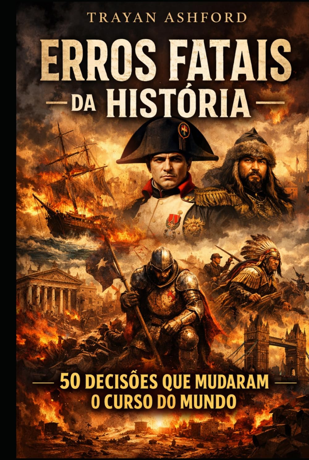 ERROS FATAIS DA HISTÓRIA: 50 DECISÕES QUE MUDARAM O CURSO DO MUNDO
