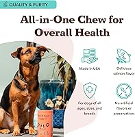 Vista 39 de Natural Dog Company Liver & Kidney Supplement for Dogs – 90 Soft Chews with Milk Thistle, Cranberry, Dandelion Root, Turmeric & Astragalus
