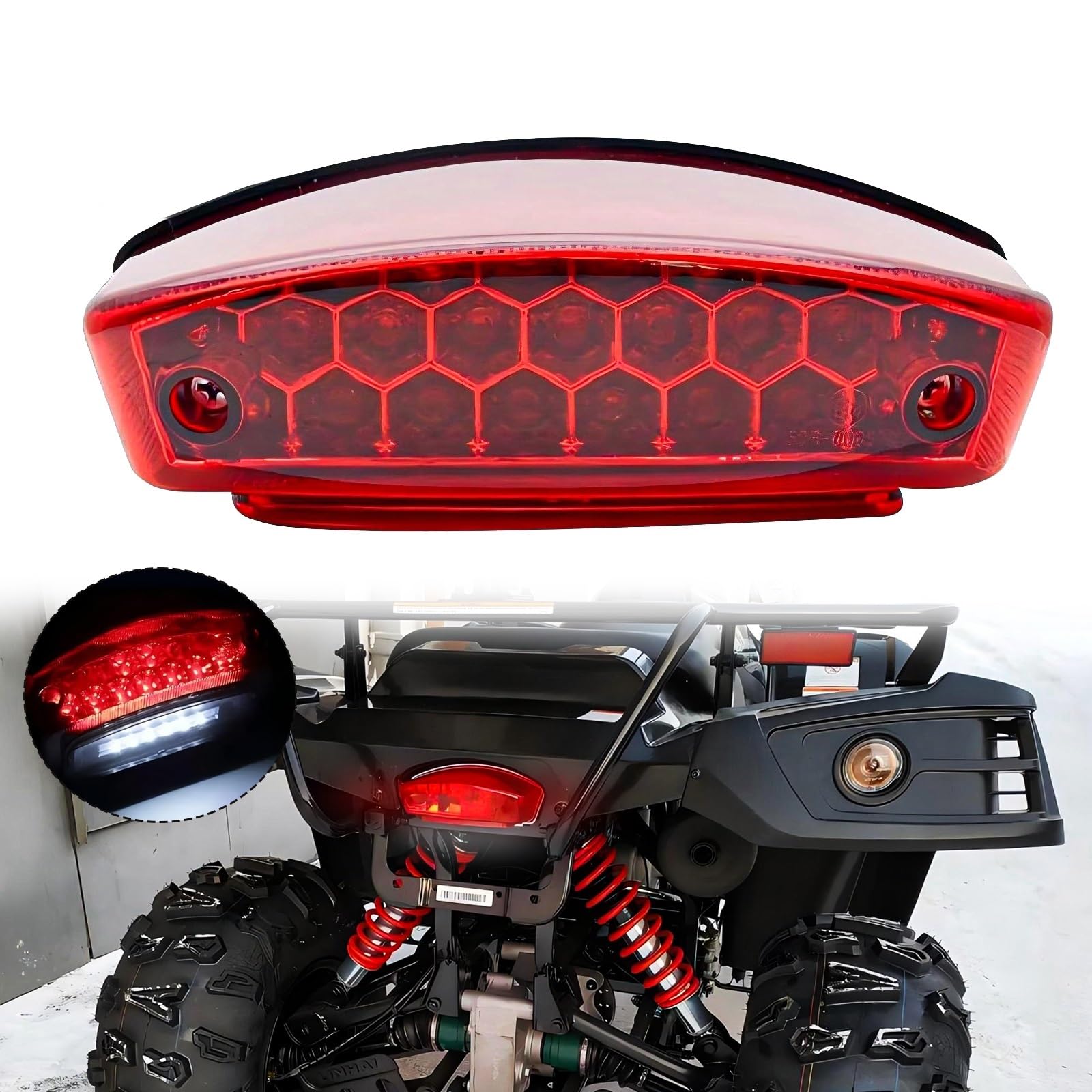 Motocyklowe światła światło do motocykla Do Ducati Do Polaris Do Kymco UTV
