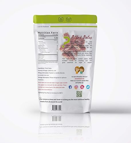 Miniatura 7 de Anna and Sarah, Dátiles deshuesados de California en bolsas resellables