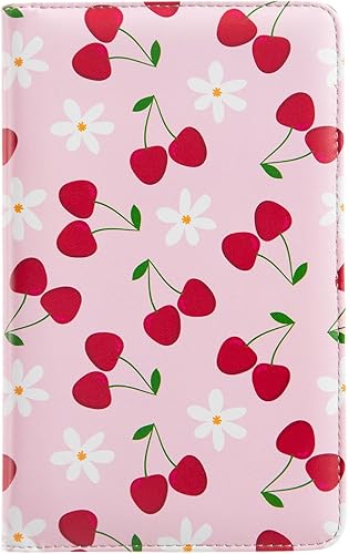 Miniatura 7 de Libreta rosa para mesera, libro para camarera, lindos libros para meseros con bolsillo con cierre, organizador de libros para meseras, talonario de