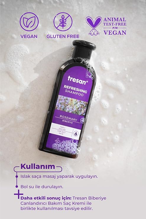 Tresan Rosemary Revitalizing Care Shampoo 300 ml