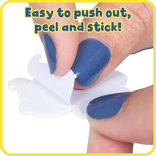 Miniatura 3 de READY 2 LEARN Calcomanías de espuma – Vida marina – Paquete de 168 – Calcomanías autoadhesivas para niños – Calcomanías 3D hinchadas del océano para