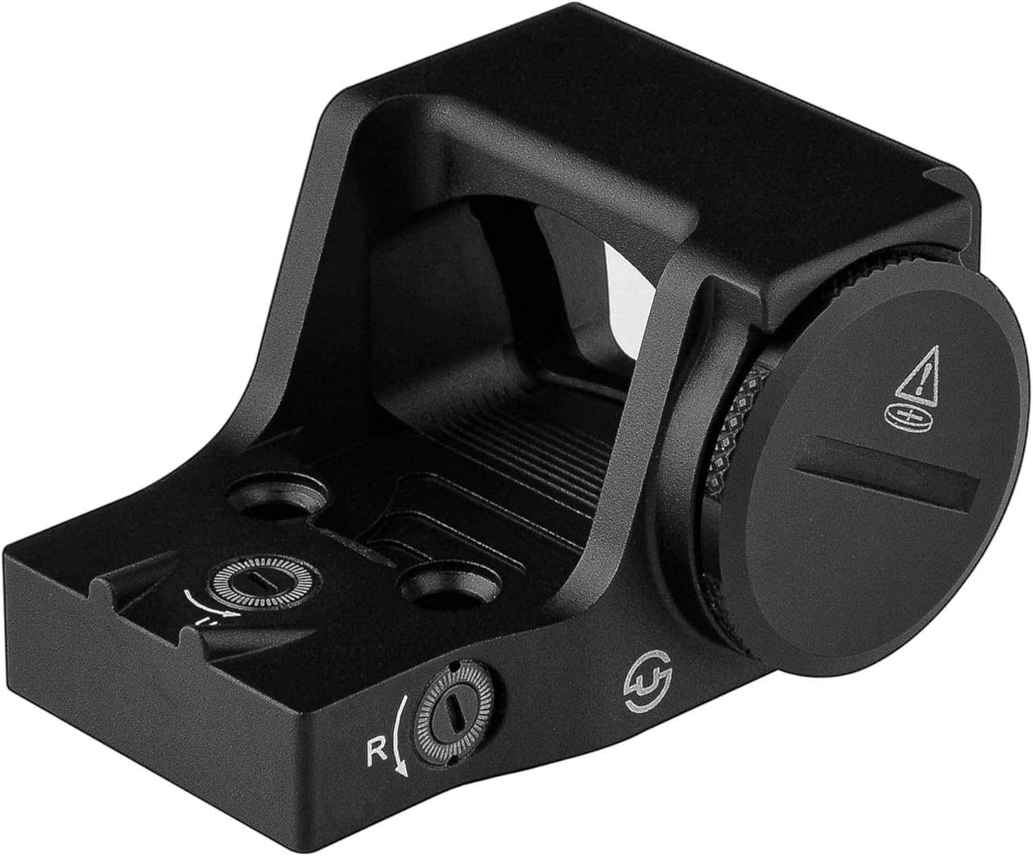 Zulisy Z2 PRO Multi-Reticle Open Reflex Sight, 2 MOA Red Dot & 36 MOA Circle, for DeltaPoint Pro Footprint Mount, Shake Awake, Full Size 1x24mm Lens, Fits DPP Cut Optics Ready Pistols
