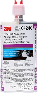 3M(TM) Semi-Rigid Plastic Repair, 04240, 200 mL, 6 cartridges per ca