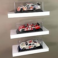 Vista 2 de BCW Model Car Display Case 1:24 Scale Diecast Car Display Case Clear Acrylic Cover on Black Base Protect and Showcase Collectible Diecast Cars