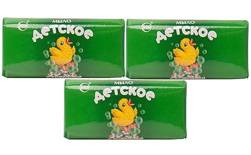 Miniatura 5 de Svoboda - Juego de jabón para bebé de 3 piezas con extracto de celidonia, 3.53 onzas cada uno