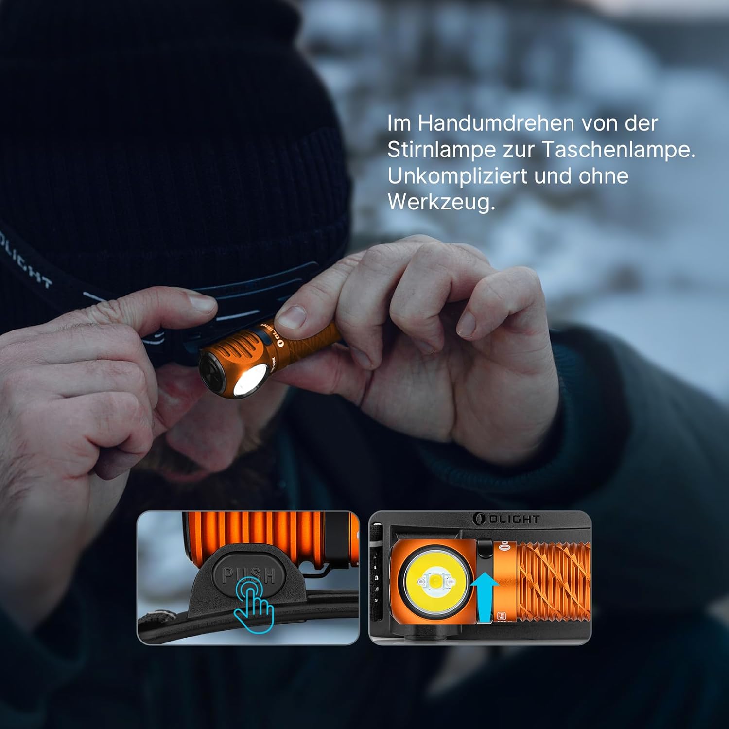 OLIGHT Perun 3 Mini részletes nézet