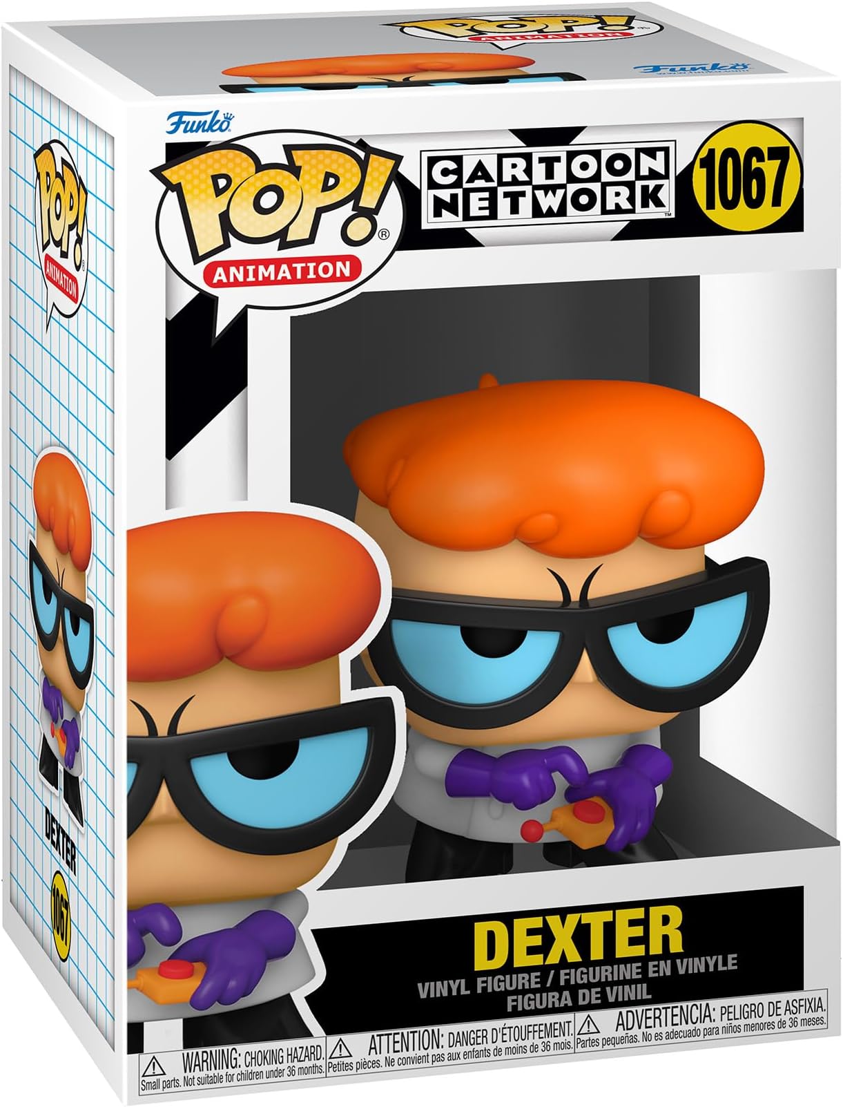 POP! Animation: Dexter's Lab - Dexter With Remote - Dexter's Laboratory - Collectable Vinyl Figure - Gift Idea - Official Merchandise - Toys for Kids & Adults - TV Fans