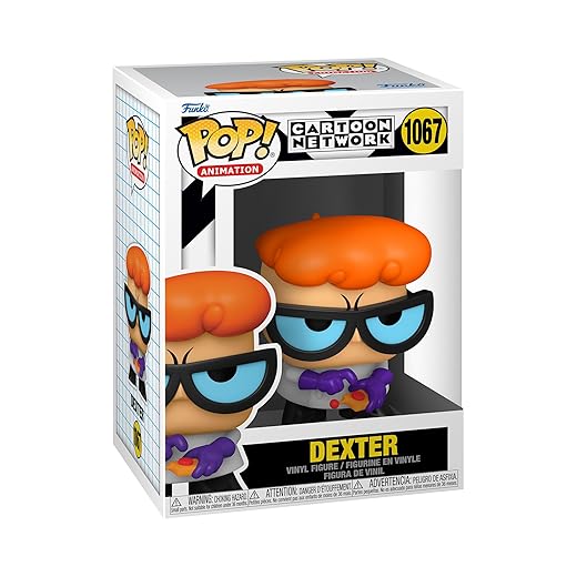 Funko Pop Pop! Animation: Dexter'S Lab - Dexter With Remote Multicolor Standard