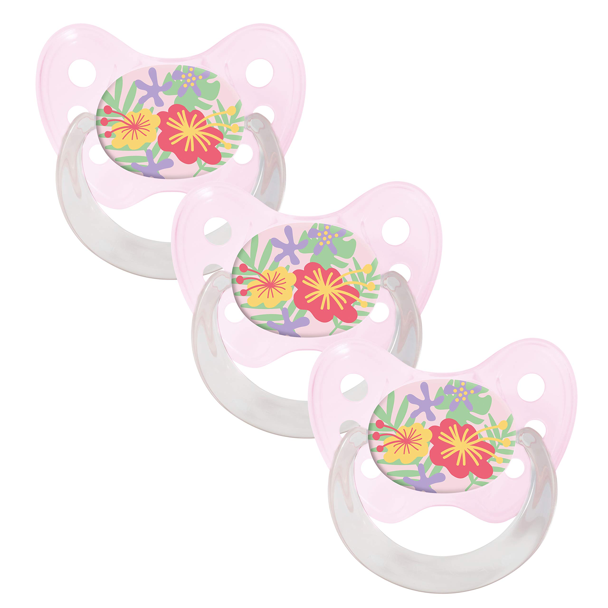 Dentistar Set de 3 Chupetes Ortodónticos de Silicona – Talla 2, 6-14 meses – Chupete bebe previene la desalineación de los dientes – Libre de BPA – Unicornio, Rosa — view 26