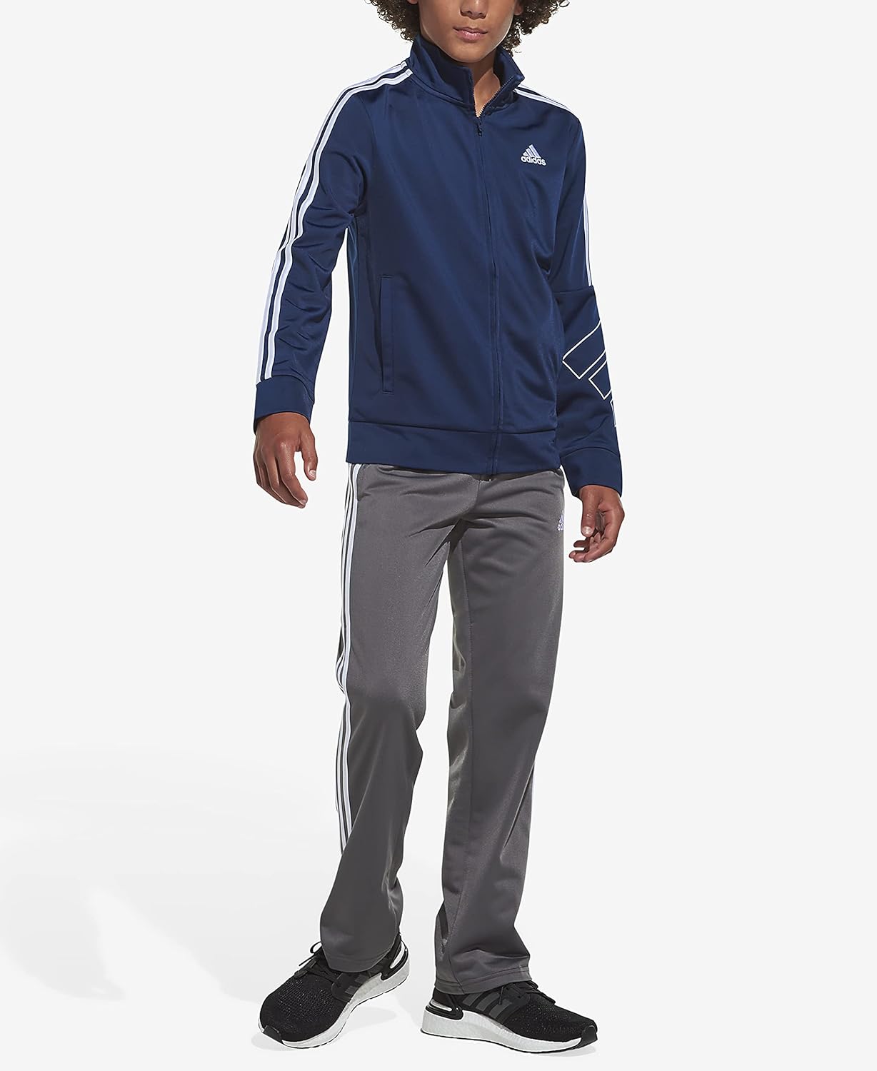 adidas Boys' Iconic Tricot Jogger Pants - Picture 28 of 48