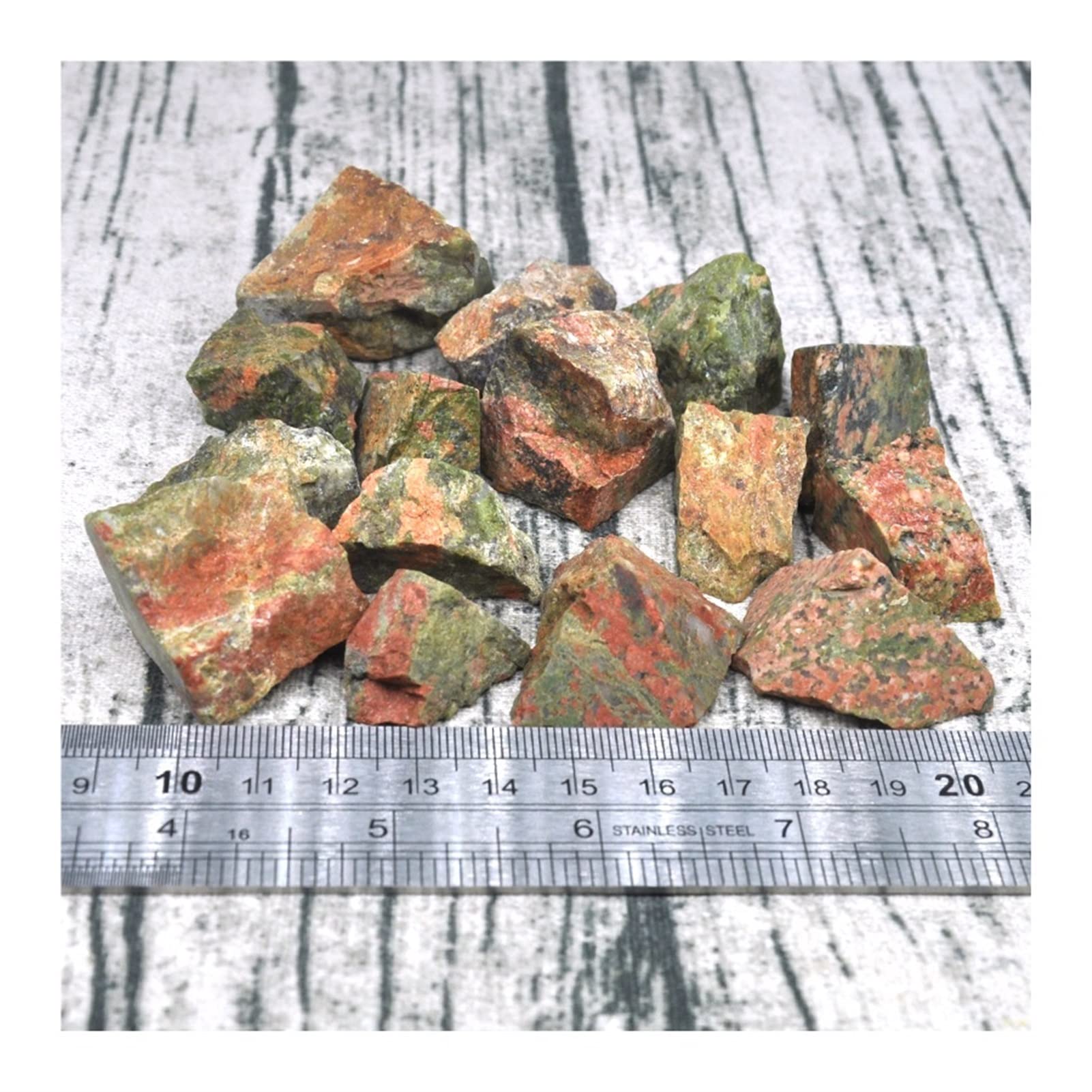 Edelsteine ​​und Kristalle, 50–50 g, natürlicher Rohstein, Mineralien, Probe, lose Trommelsteine, Quarzkristalle, Edelstein-Kollektion, Haus Dekoration(Size:100g)