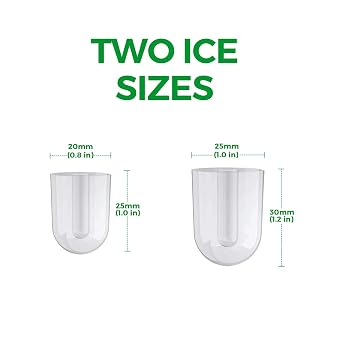 Caynel Countertop Ice Maker Machine 9 Ice Cubes Ready in 6 Mins - 26LBS/24Hrs, LED Indicator Lights Compact Portable Ice Cube Maker with Ice Scoop and Basket for Home Office Bar Party (M, 1)