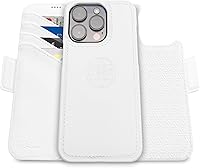 Vista 66 de Dreem Fibonacci - Funda tipo cartera para iPhone 14 Plus Funda desmontable de piel vegana 2 en 1 con soporte integrado, soporte para tarjetas