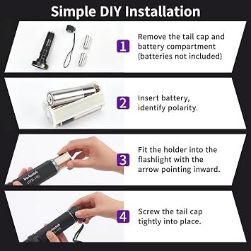 100 LED UV Black Light Flashlight, Pet Stain Detector, Battery Not Included