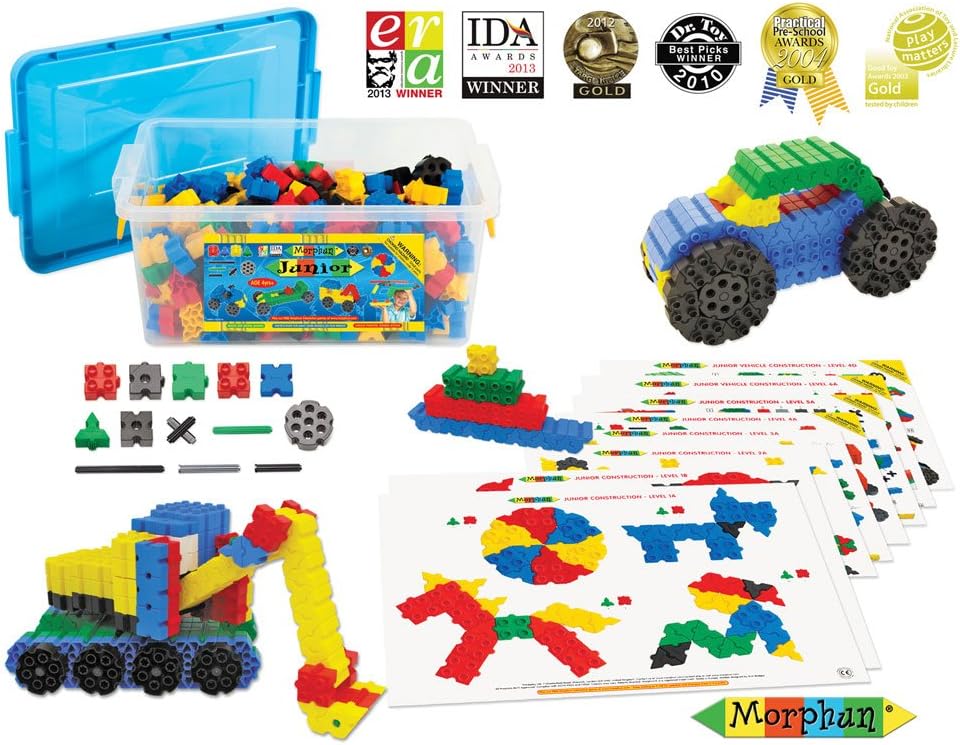 Morphun 41060F Junior Building Bricks Set