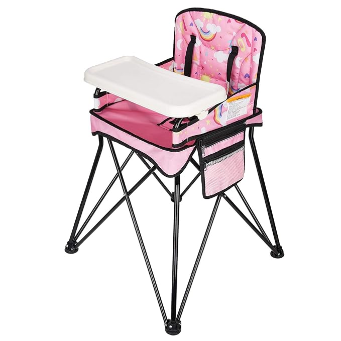 VEEYOO Baby High Chair with Removable Tray Portable High