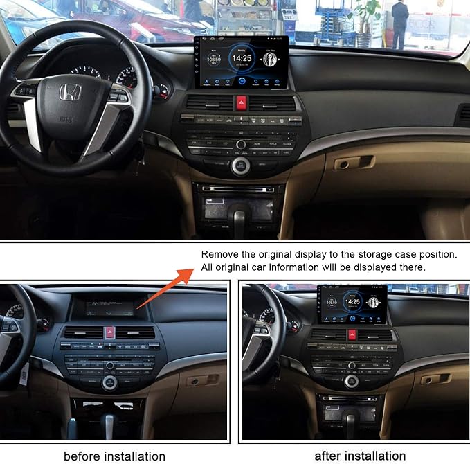 2011 Honda Accord Radio,Android 10.1 