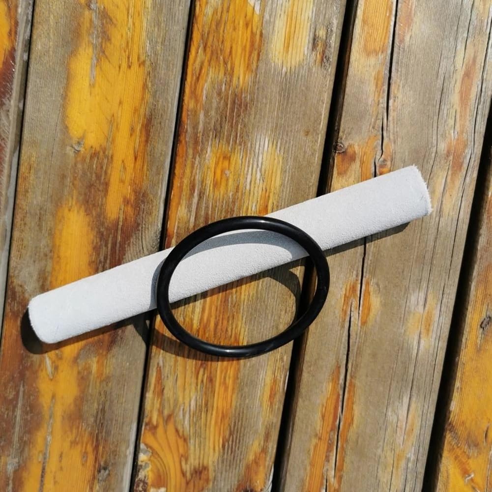 Campana tibetana in cristallo di quarzo per chakra, ideale per yoga, meditazione e bagni sonori, blu sfumato con martello in pelle scamosciata e O-ring, nota Mi da 432 Hz e 8,432 Hz-8 pollici E note