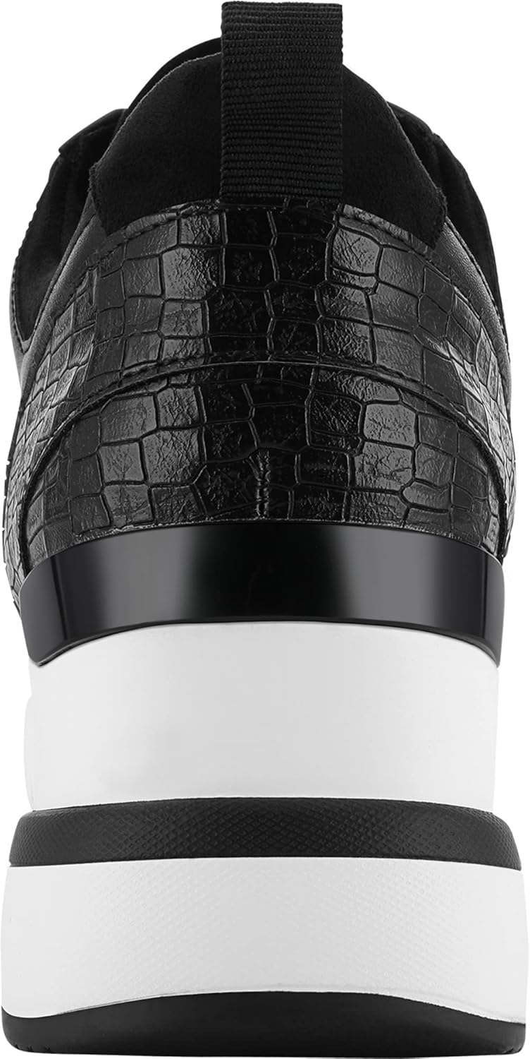 YZ Tênis feminino moderno de salto alto com cadarço plataforma em promoção! Veja a oferta e mais achadinhos de Tênis 4 Hoje é o melhor dia para comprar YZ Tênis feminino moderno de salto alto com cadarço plataforma com aquele preço maroto! Promoção! Aproveite a oferta! 4