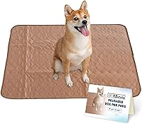 Vista 17 de EZwhelp Almohadillas reutilizables para orina para perros – Almohadilla impermeable para entrenamiento de cachorros – Almohadillas lavables