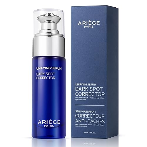 Ariege - Suero corrector de manchas oscuras – Eliminador de manchas oscuras no irritante para cara con ácido hialurónico – Suero corrector de