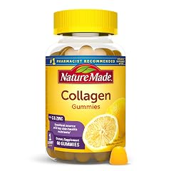 Nature Made Collagen Gummies with Vitamin C Zinc Biotin Hydrolyzed Collagen Peptides for Women and Men Healthy Skin