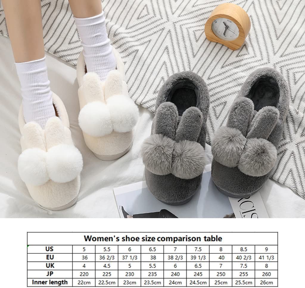 Zapatillas Pantuflas de casa con Textura Transparente para Mujer Zapatos de algodón
