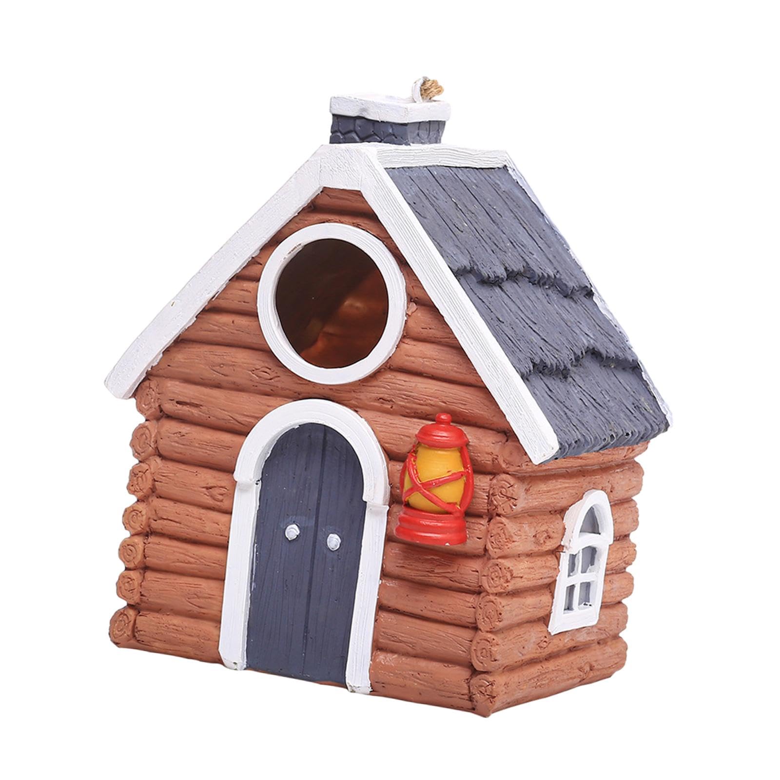 Bird House Bluebird Shelter Garden Decorative Cottage for Patio Trees | Home & Garden | Yard, Garden & Outdoor Living | Bird & Wildlife Accessories | Birdhouses