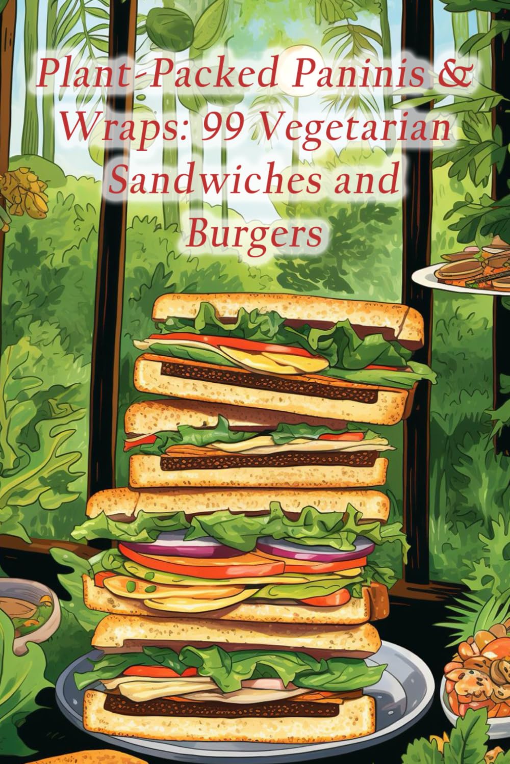 Plant-Packed Paninis & Wraps: 99 Vegetarian Sandwiches and Burgers