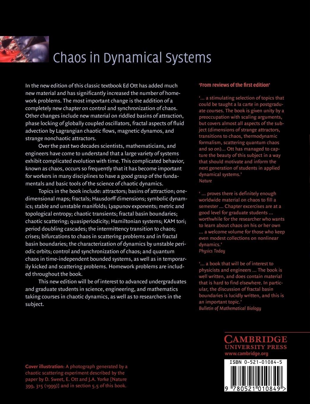 Chaos in Dynamical Systems