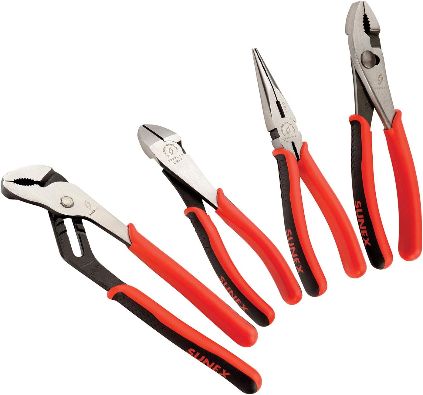 Buy 1 get 1 🔥 Sunex 3609V 4 Pc Multi Purpose Plier Set