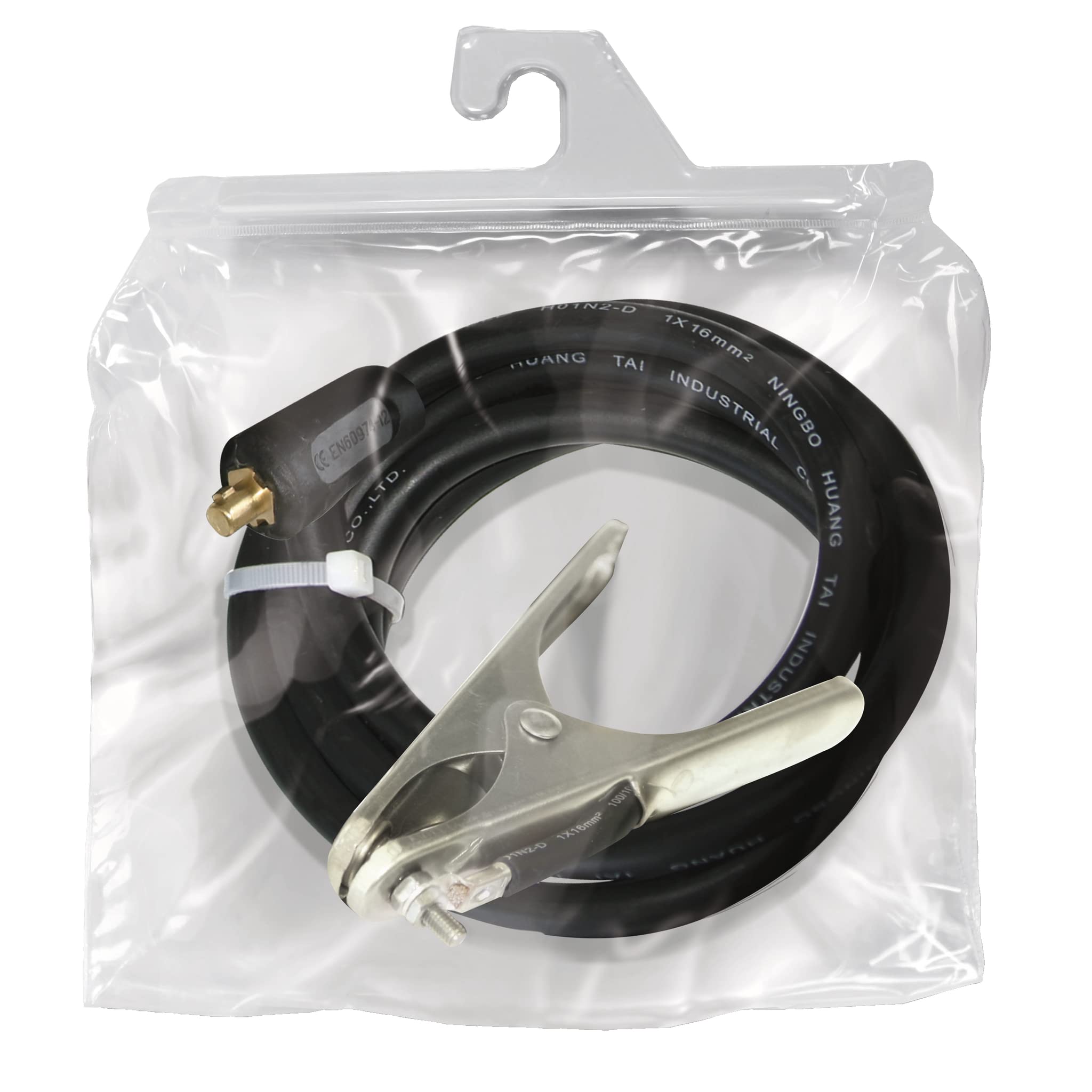 Toparc 043770 Ground Clamp with 2 m Cable 16 mm² Factory Mounted