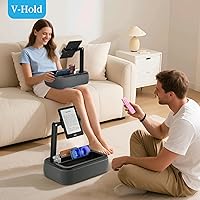Vista 6 de V-Hold - Soporte de almohada para tableta, soporte de almohada Kindle con cuenco para aperitivos, soporte para tablet para regazo en la cama