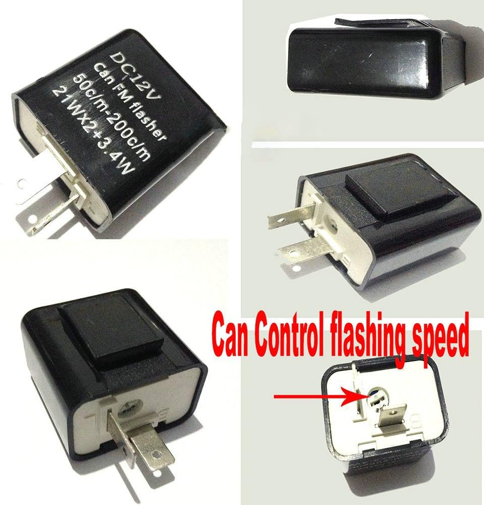 Yibid LED Integrated Tail Light Replacement for Honda Grom MSX 125 Motorcycle 2014-19, Brake Indicator Sequential Lights for MSX125/SF CBR650F CTX700 CTX700N, Smoke len with 1pcs 2-Pin Flasher Relay