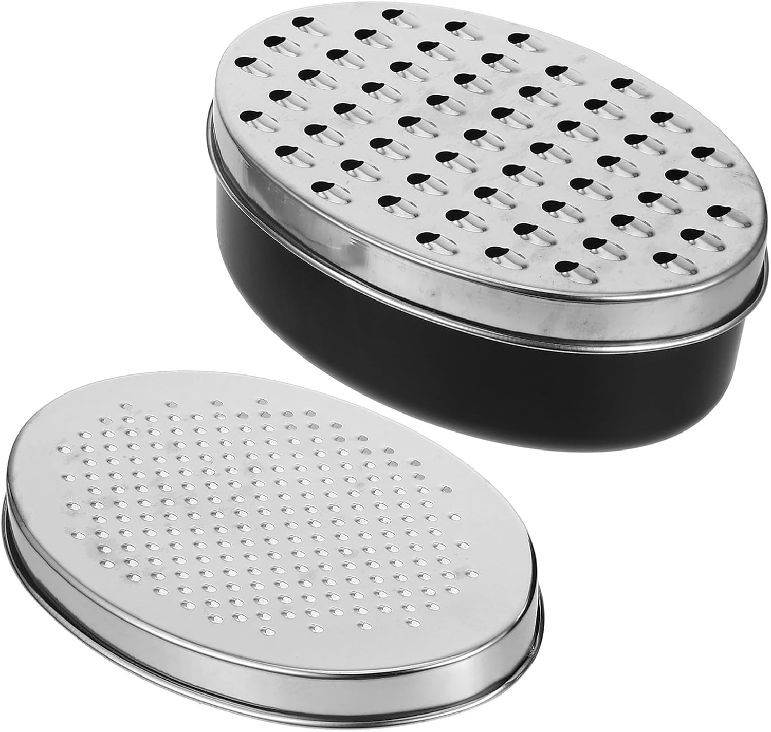 Rallador ovalado con contenedor y 3 piezas Ipetboom miniatura 1