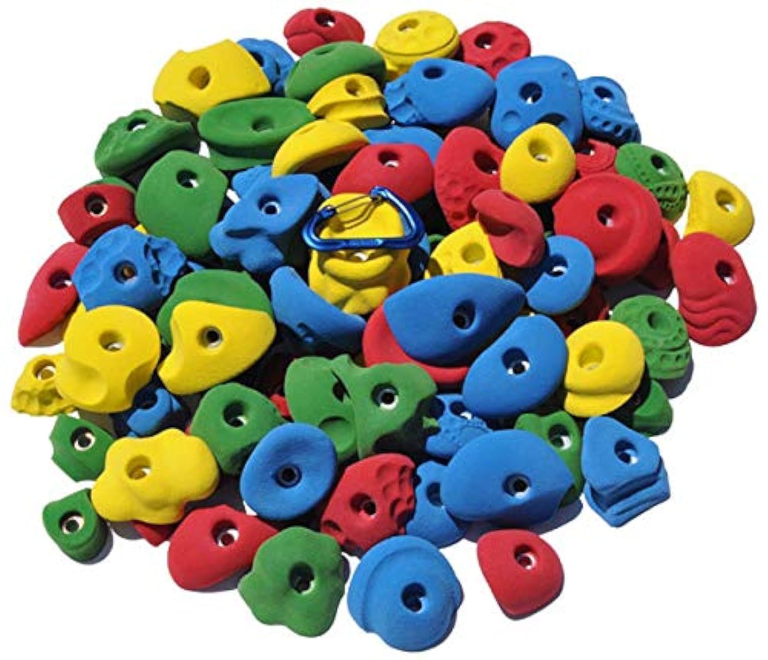 ADVENTURE STORE Rock Sport Climbing Holds Hardware Kit Not Include - Pack of 20 (Multicolour)