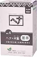 Amazon | Naiad(ナイアード) ヘナ+木藍 黒茶系 400g | Naiad